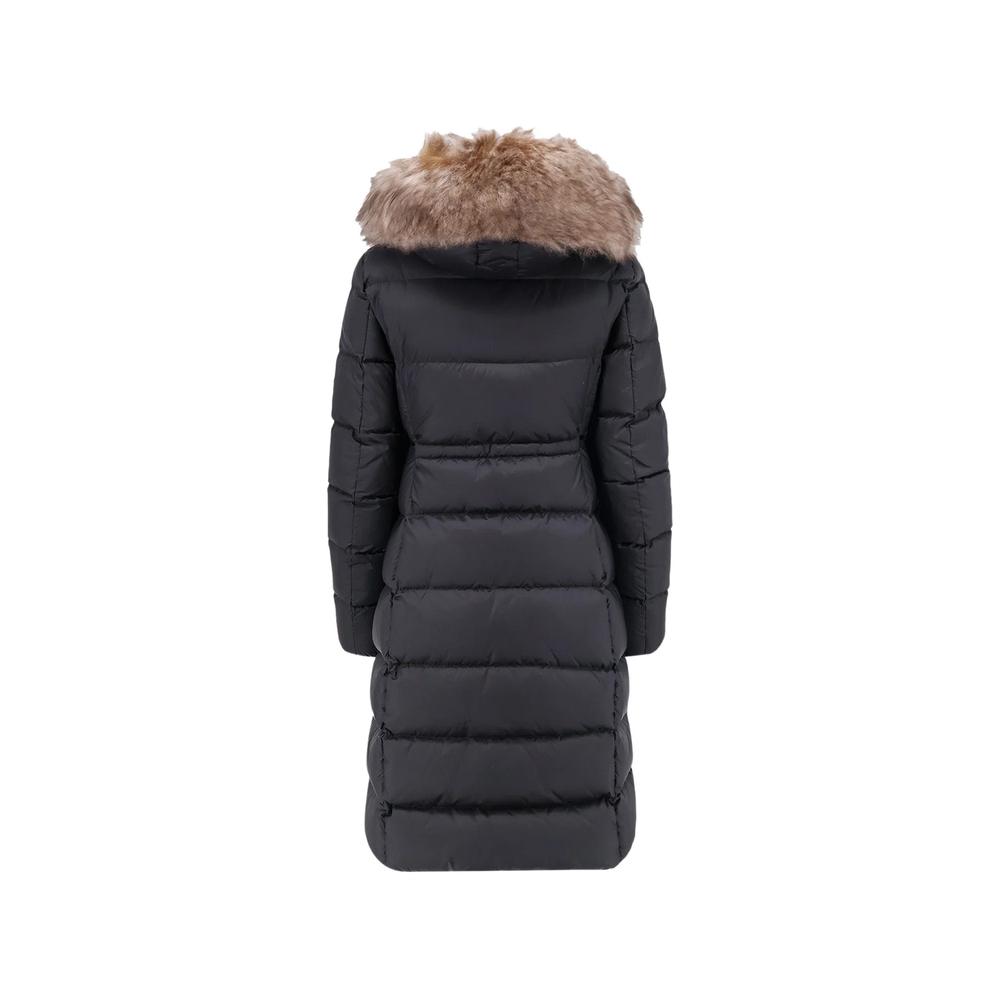 Boedic shearling-trim down coat 2