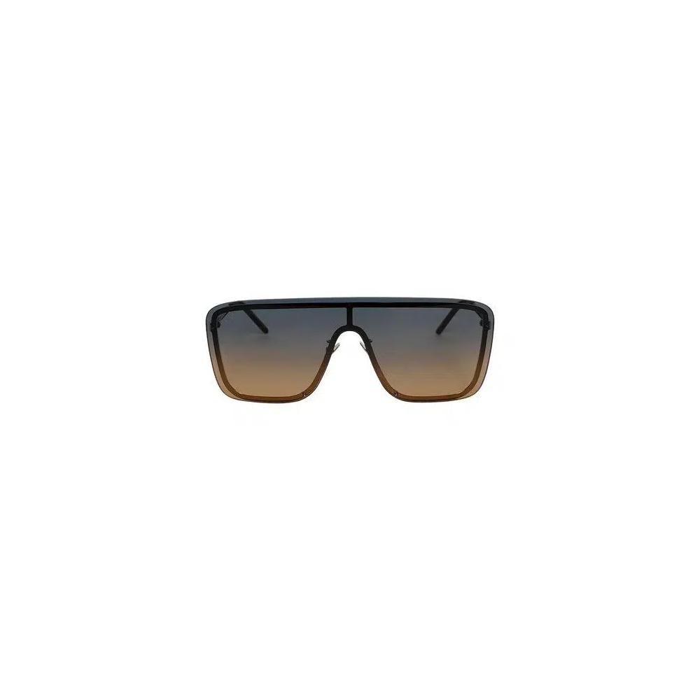 Солнцезащитные очки Saint Laurent Gradient Mask 'Silver' 2