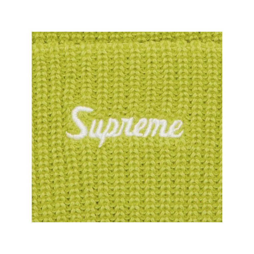 Шапки Supreme Loose Gauge Beanie 'Lime' 3