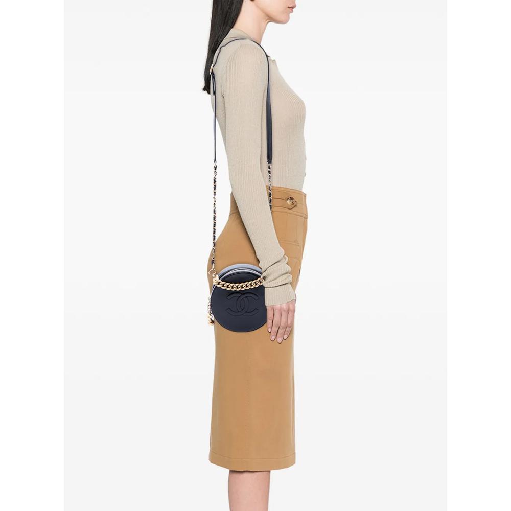 Сумка-сэтчел Glazed Calfskin Round As Earth Evening Bag (2018 год) 2