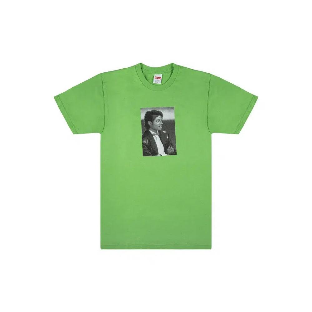 Футболки Supreme Michael Jackson T-Shirt 'Лайм' 1