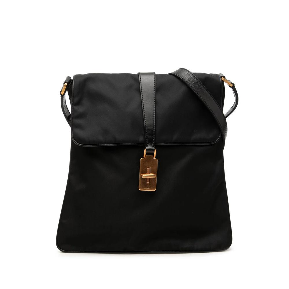 2000-2013 Vitello Trimmed Tessuto Messenger Bag crossbody bag 1