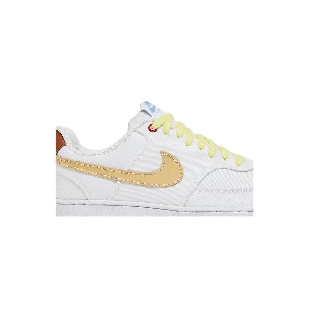 Кроссовки Nike Court Vision Low Canvas 'White Sesame' 2