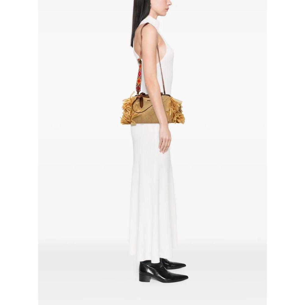 Сумка-сэтчел Raffia Straw Fringe (2010-2026 годы) 2