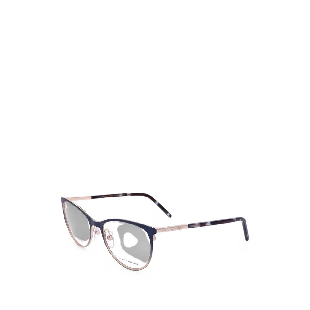 tortoiseshell-effect cat-eye frame glasses 1