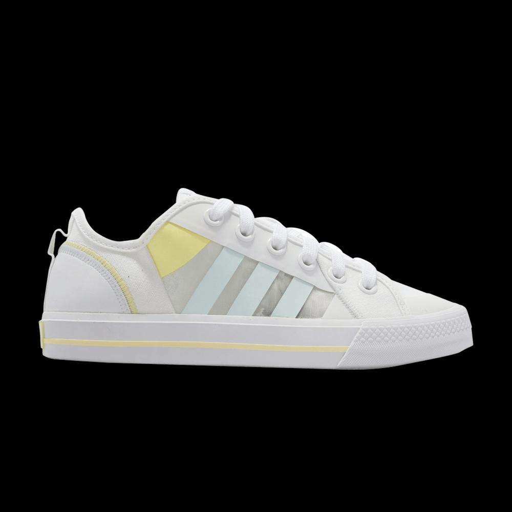 Кроссовки Adidas Nizza RF 'White Halomin Yellow Tint' 1