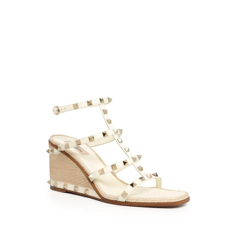 Босоножки Rockstud 80 на танкетке 2