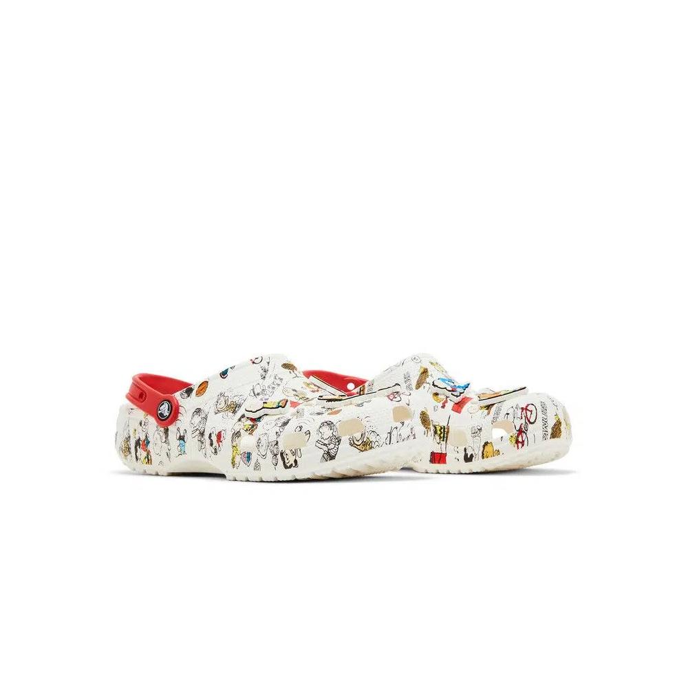 Кроссовки Peanuts x Crocs Classic Clog «Allover Print» 8