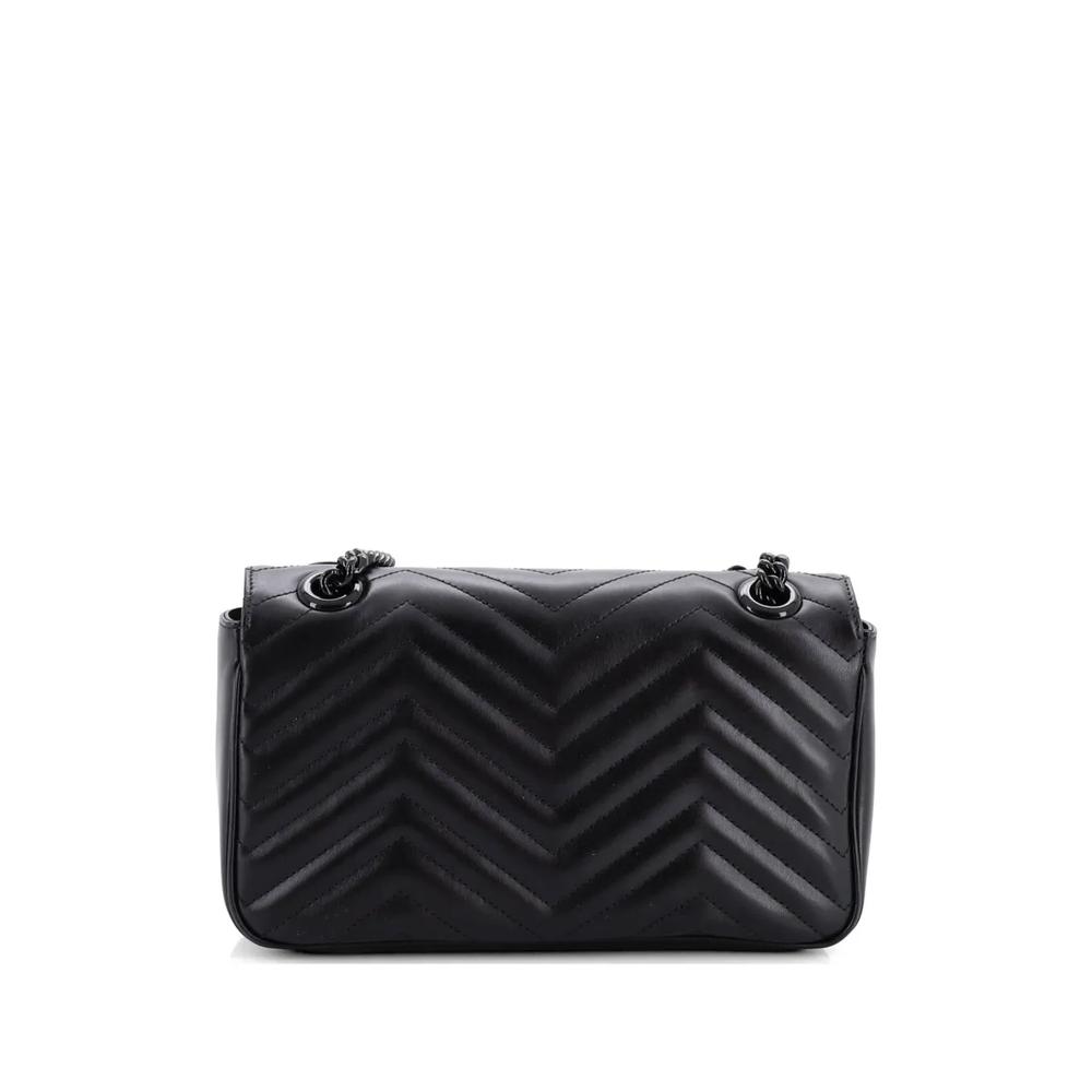 Сумка на плечо GG Marmont Flap Bag Matelasse Leather Medium 2