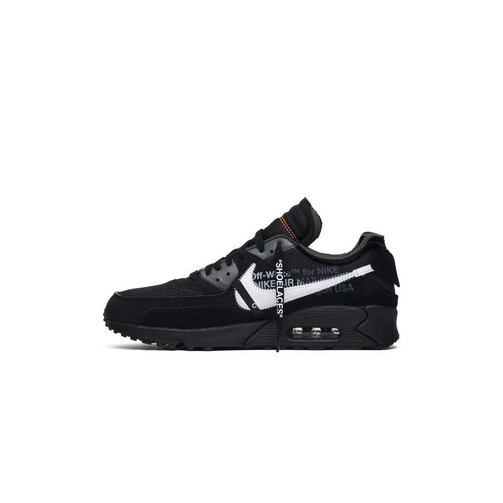 Кроссовки Off-White x Nike Air Max 90 'Black' 3