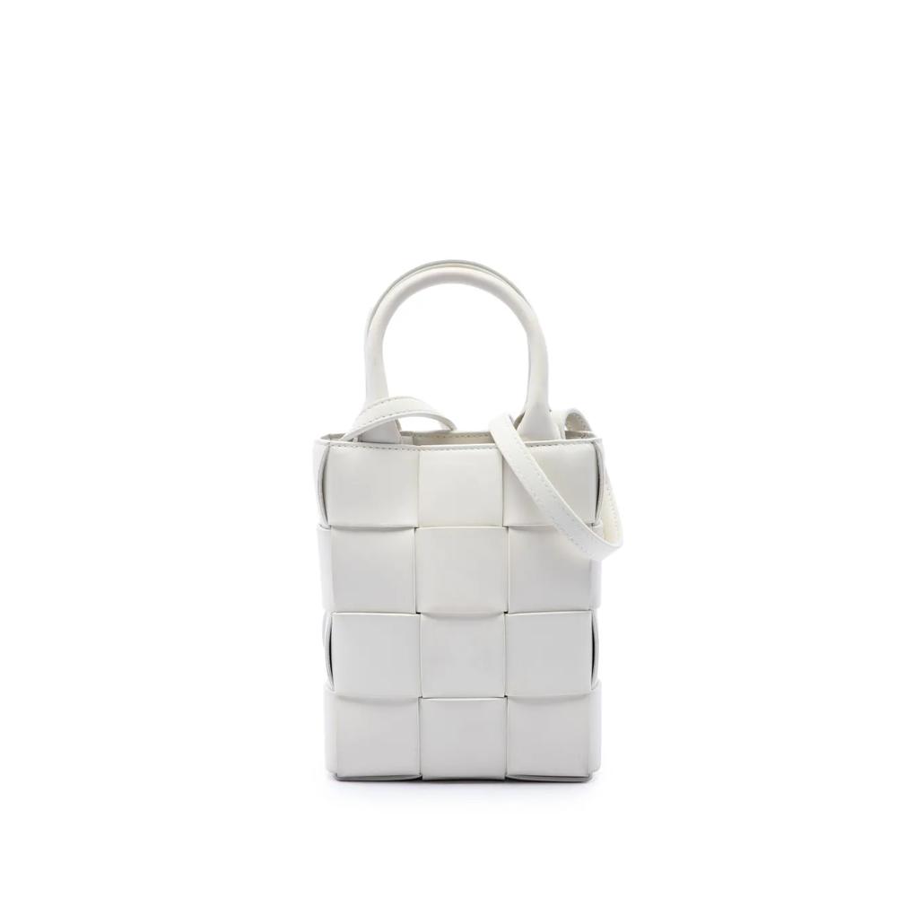 Сумка-сэтчел Mini Maxi Intrecciato Nappa North South Cassette Tote (2012-2026 годы) 1