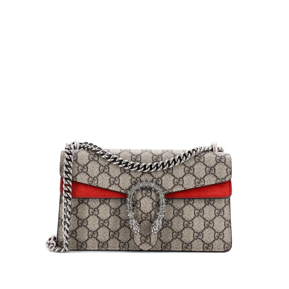 Маленькая сумка на плечо Dionysus Bag GG Crystal Embellished Metal 1