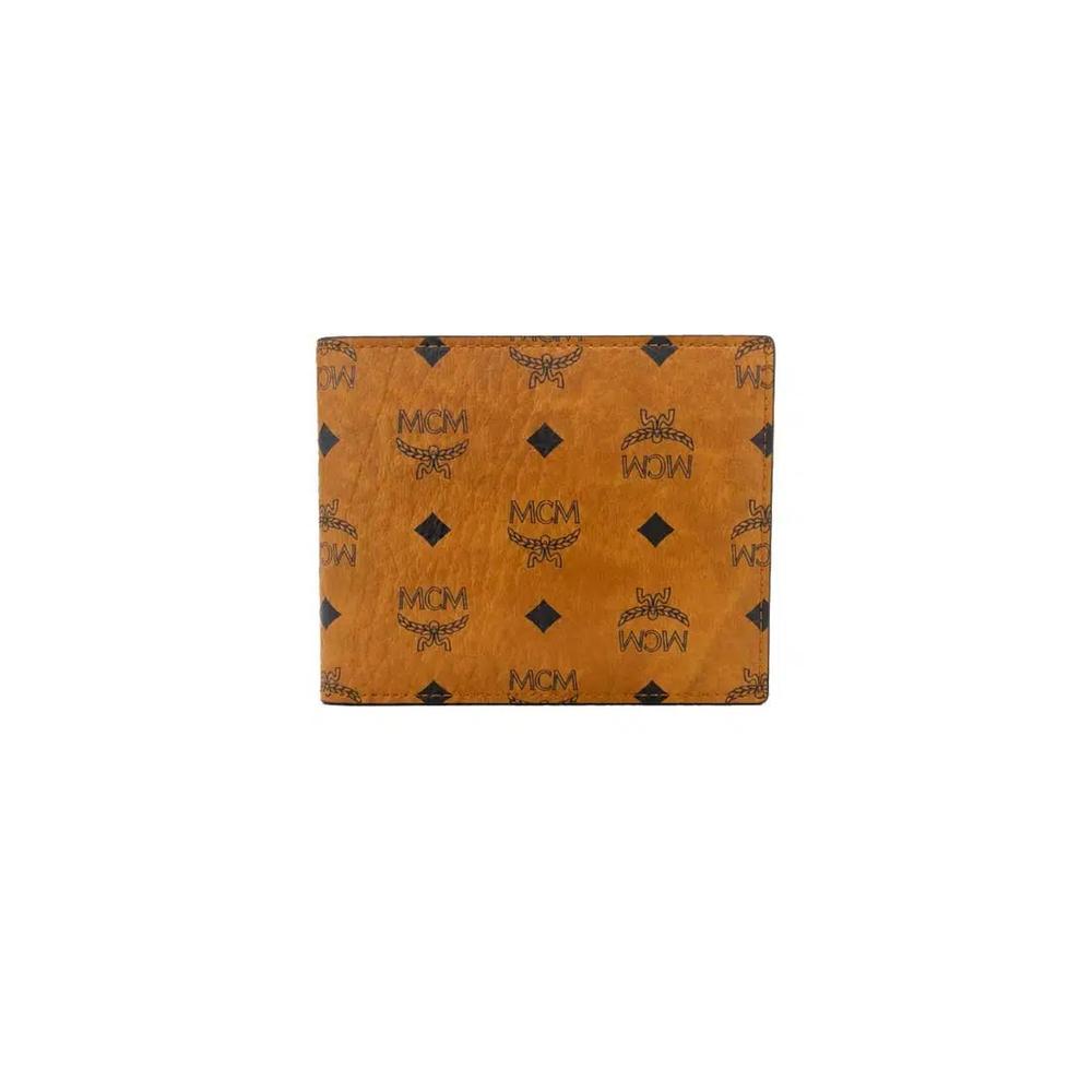 Двухстворчатый бумажник MCM в Visetos Original Cognac MXSFATA04CO001 1