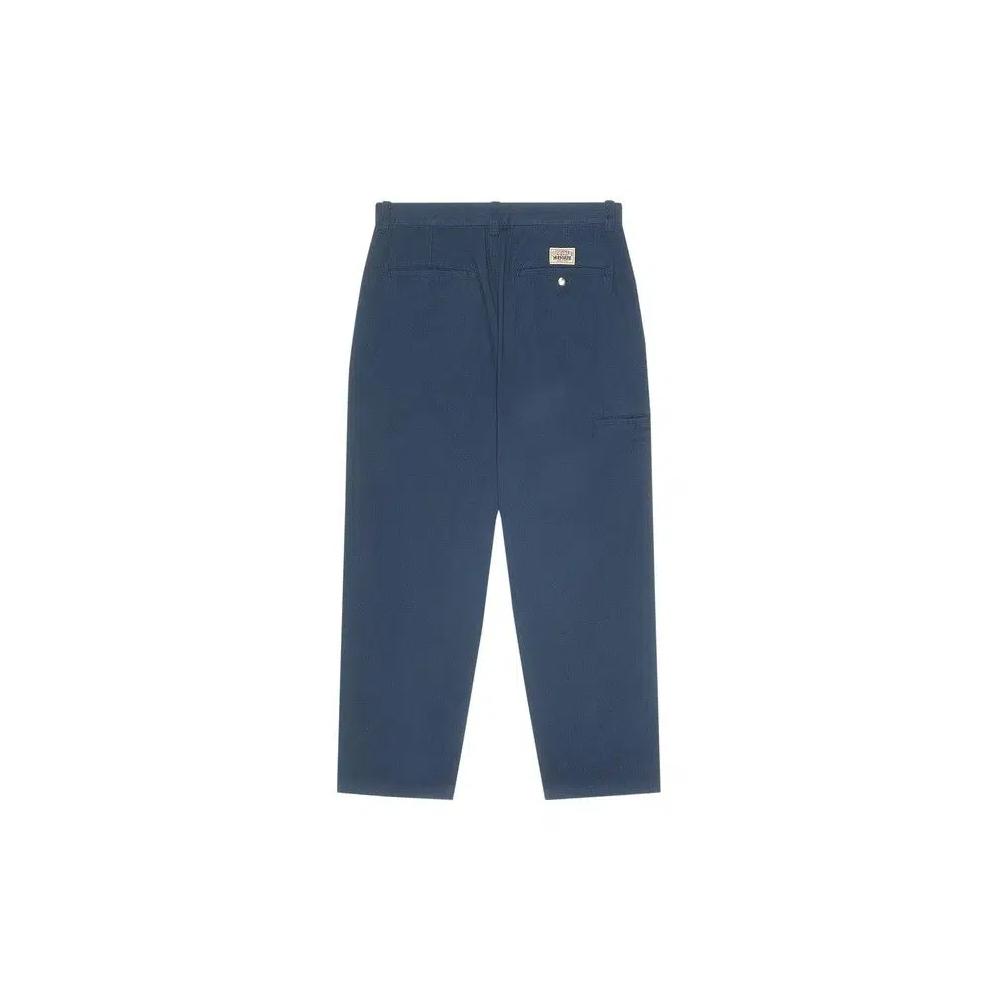 Stussy Workgear Брюки из твила 'Темно-синий' 2