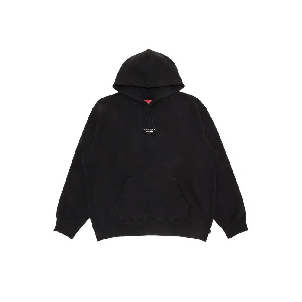 Худи Supreme World Famous Micro Hooded Sweatshirt 'Black' 1