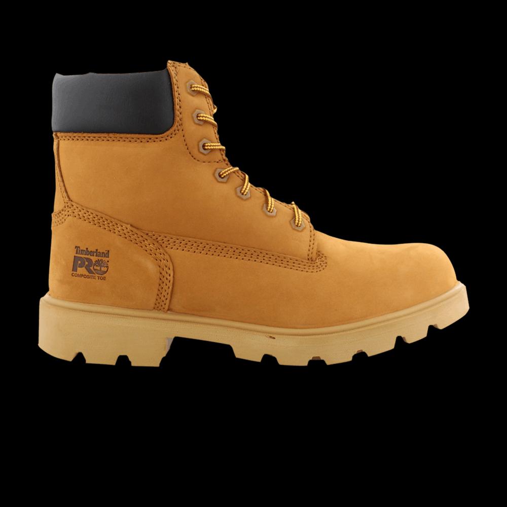 Ботинки Timberland Sawhorse 6 Inch Composite Safety Toe 'Wheat' 1