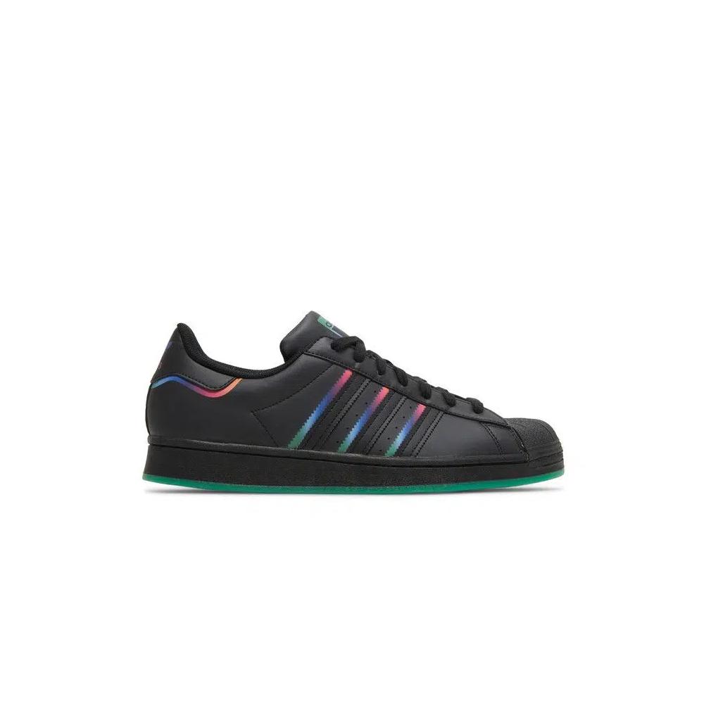 Кроссовки Adidas Superstar 'Black Green' 1