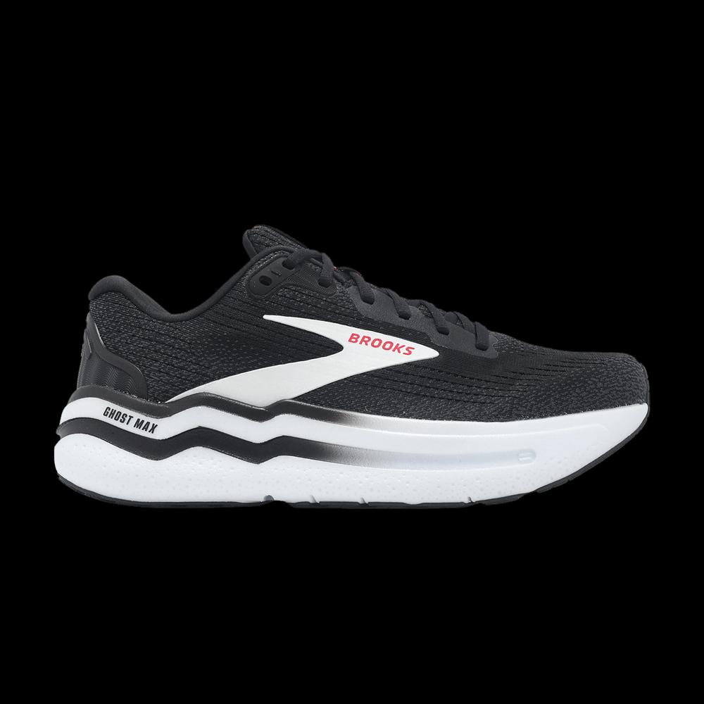 Кроссовки Brooks Ghost Max 2 'Black White Fiery Red' 1