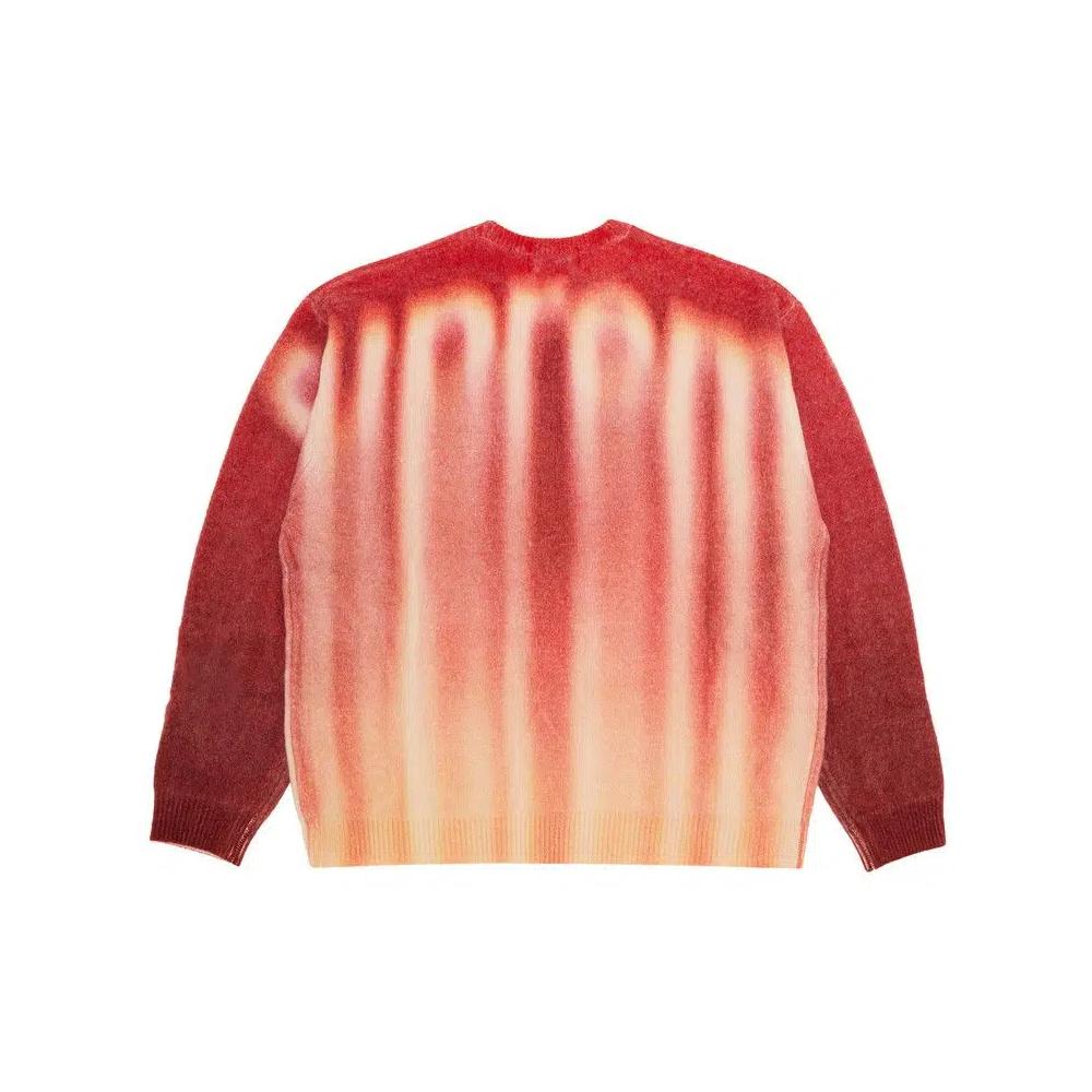Свитеры Supreme Blurred Logo Sweater «Красный» 2