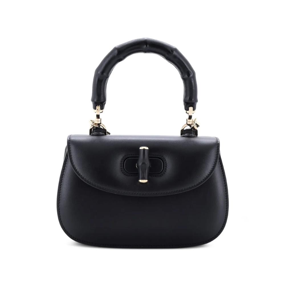 Маленькая сумка-сэтчел Bamboo 1947 Top Handle Bag Leather 1