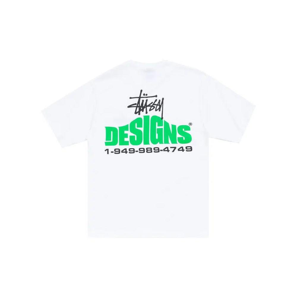 Футболки Stussy Designs Tee 'White' 3