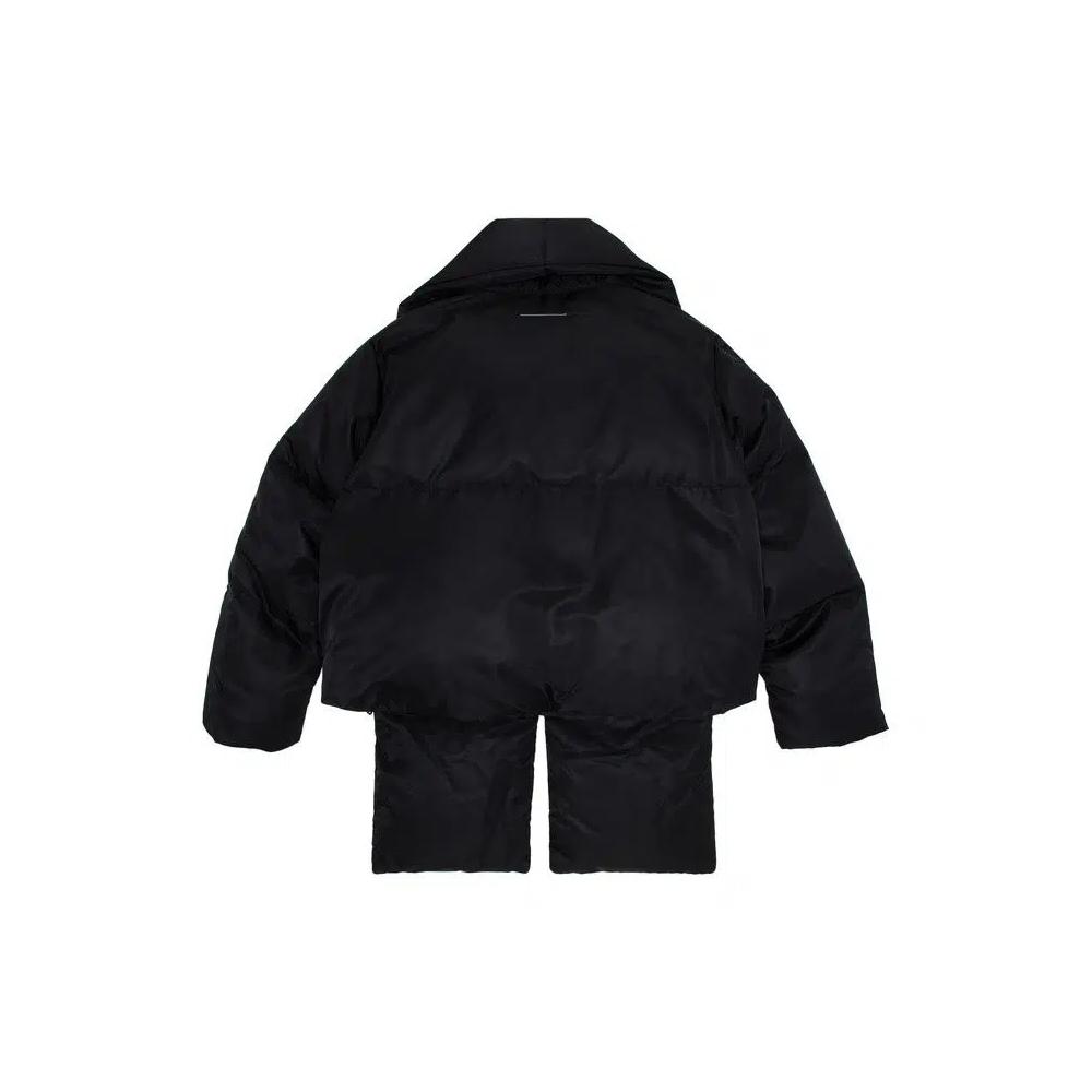 Верхняя одежда MM6 Maison Margiela Легкая спортивная куртка из кожзама 'Black' 2