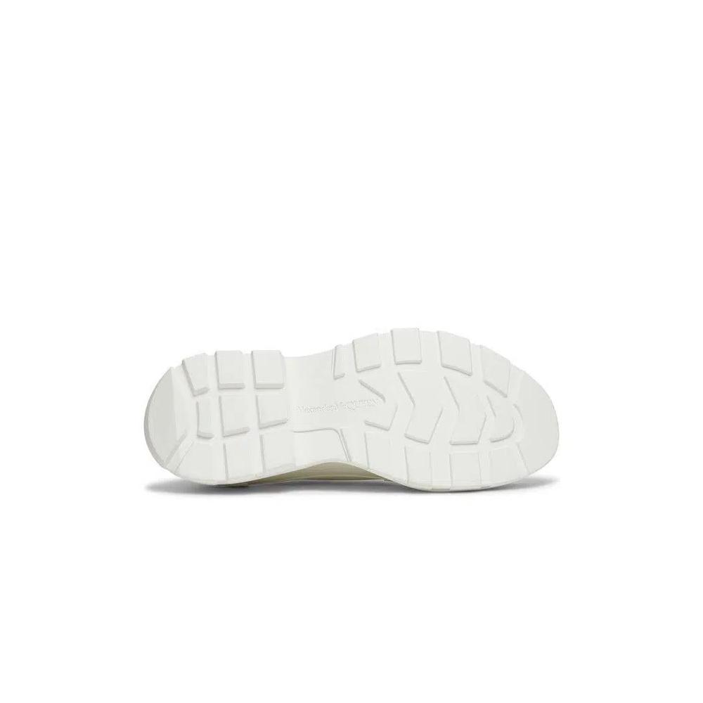 Кроссовки Alexander McQueen Tread Slick Lace Up 'White' 4
