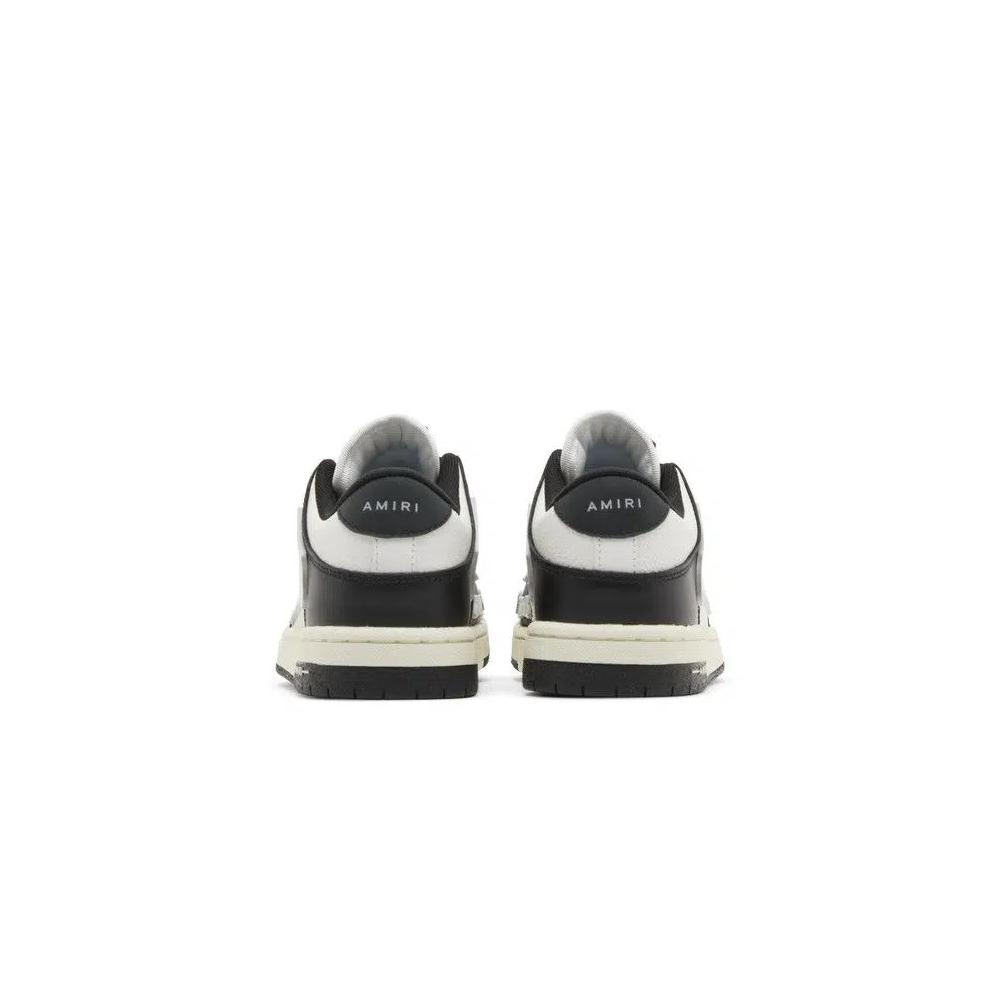 Кроссовки Amiri Wmns Skel Top Low 'Black White - White Bones' 2023 6