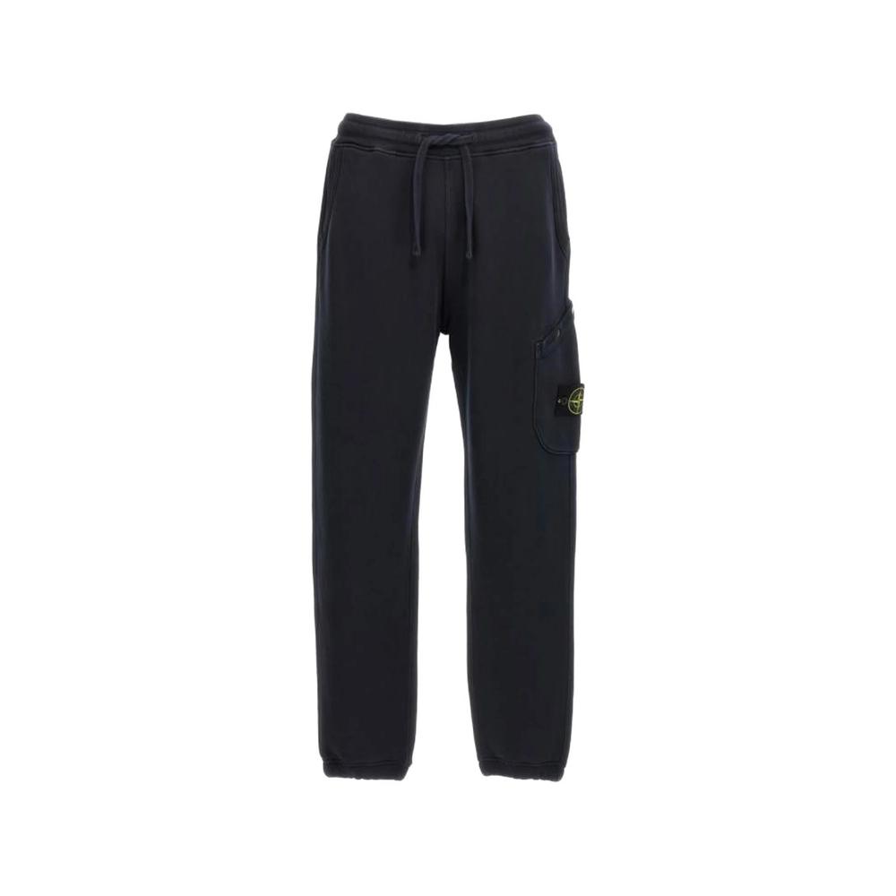 logo-patch cargo track pants 1