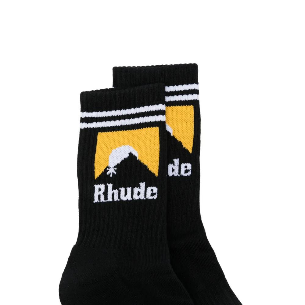 logo-intarsia Moonlight socks 2