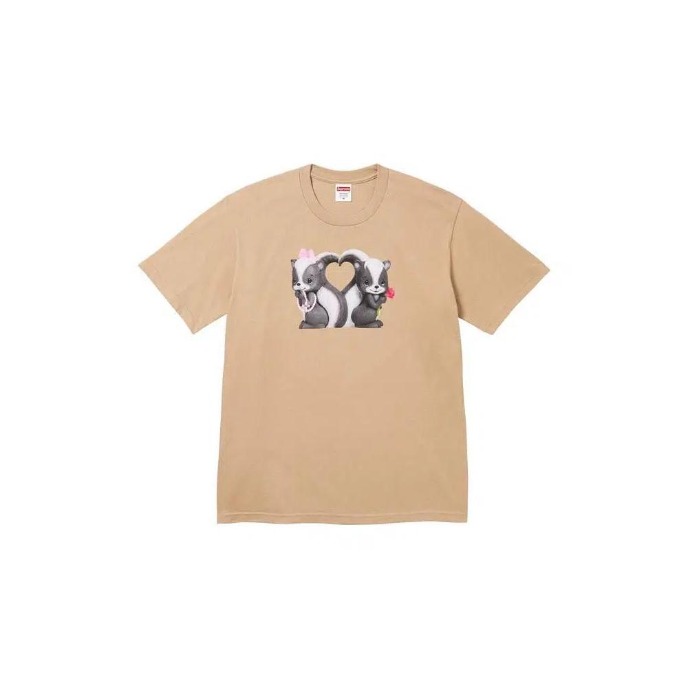 Футболки Supreme Skunk Tee 'Khaki' 1