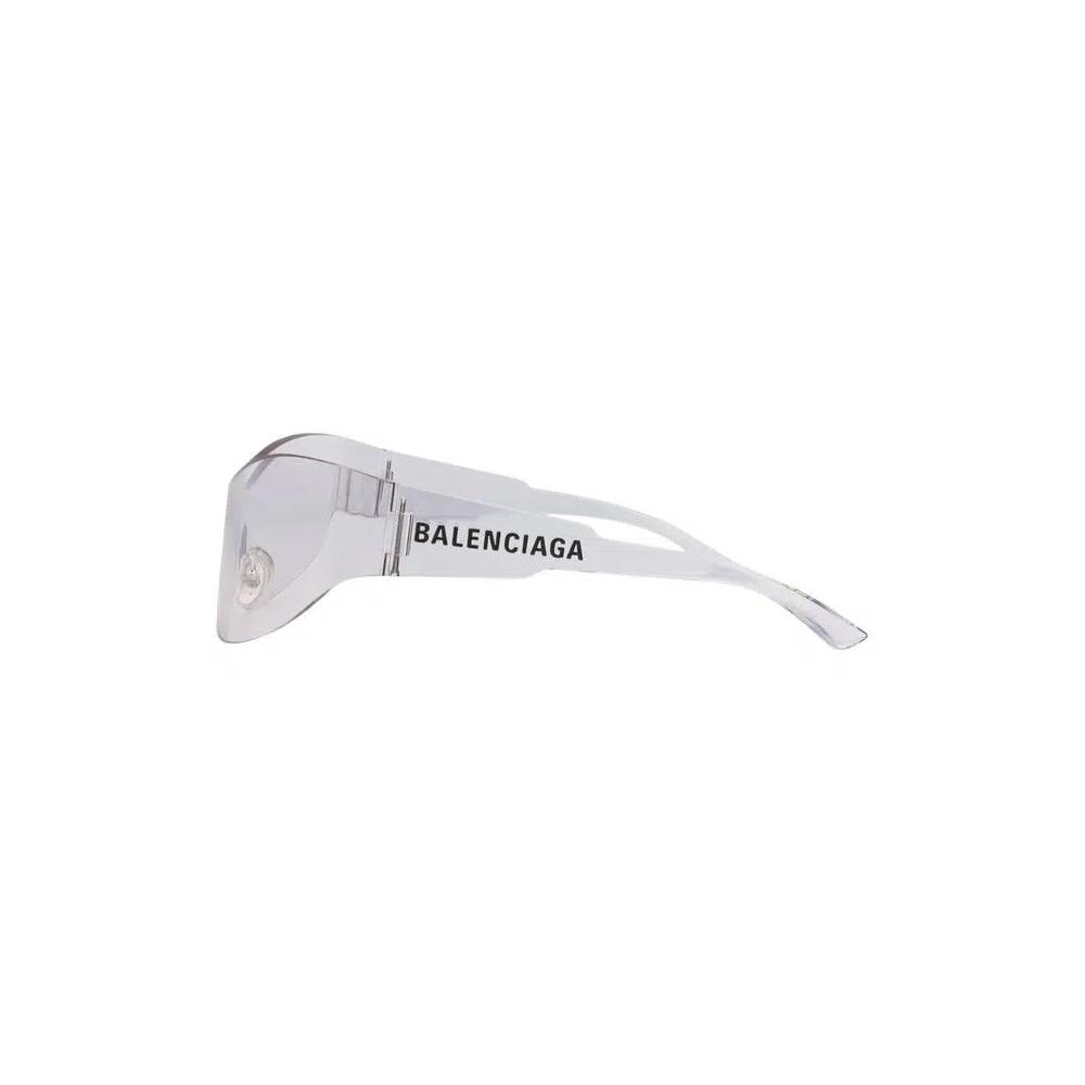 Солнцезащитные очки Balenciaga Shield-Frame Nylon 'Серый' 2