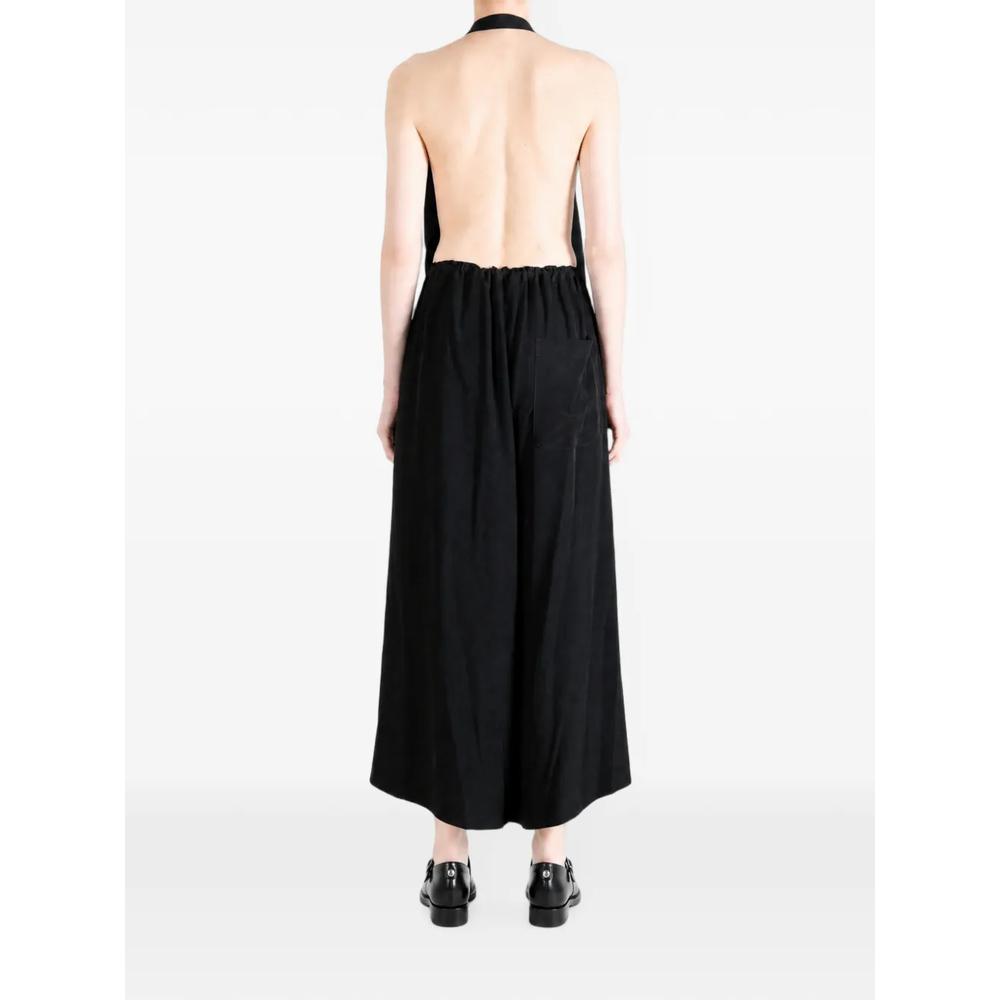 asymmetric draped midi dress 4