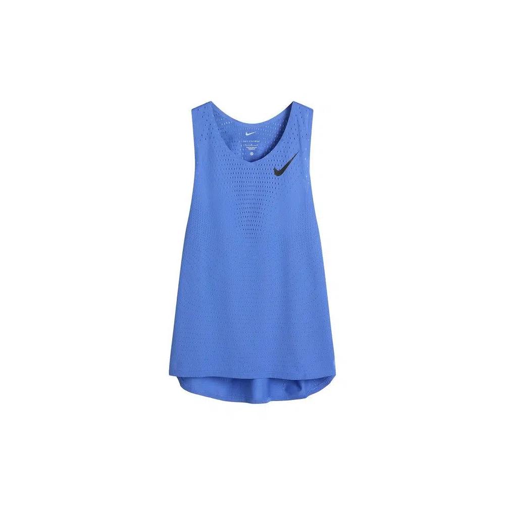 Топы Nike AeroSwift Dri-FIT ADV Running Singlet 'Comet Blue/Black' 1