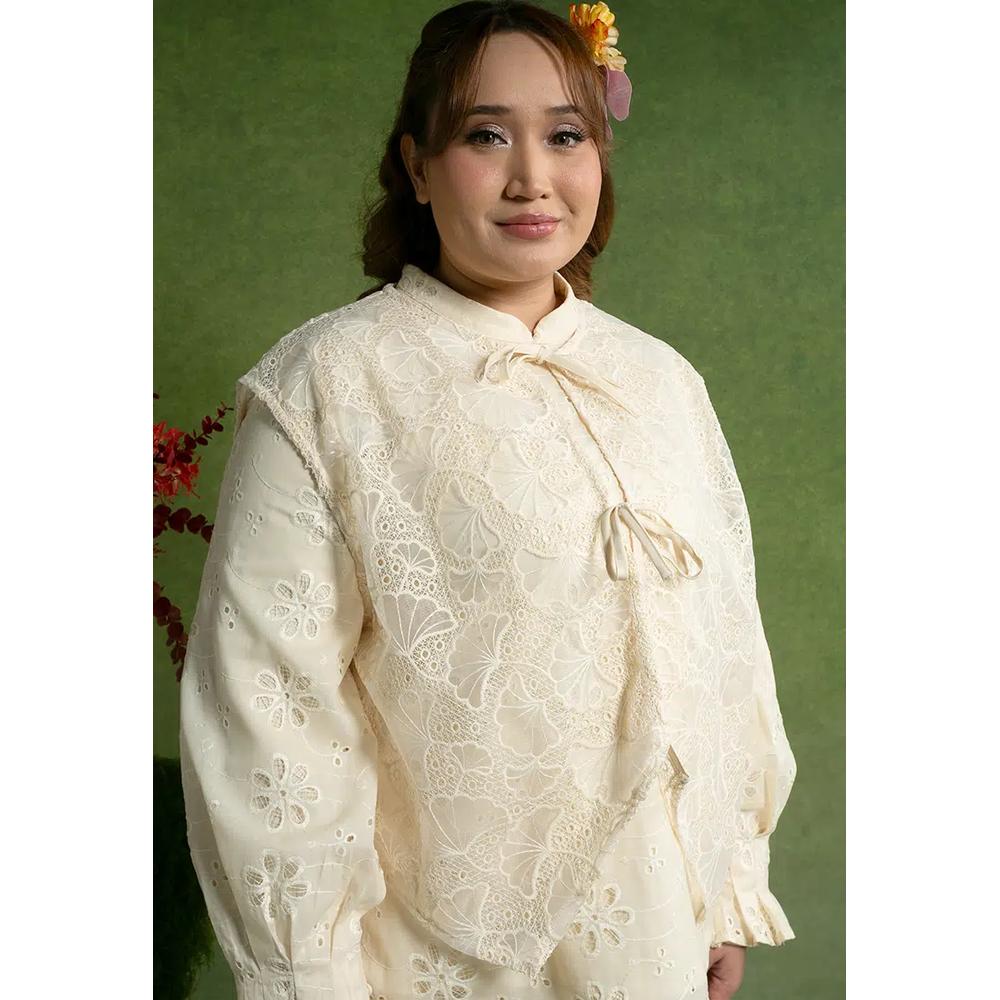 Amelia Plus Kedah Kurung с комплектом жилета 3
