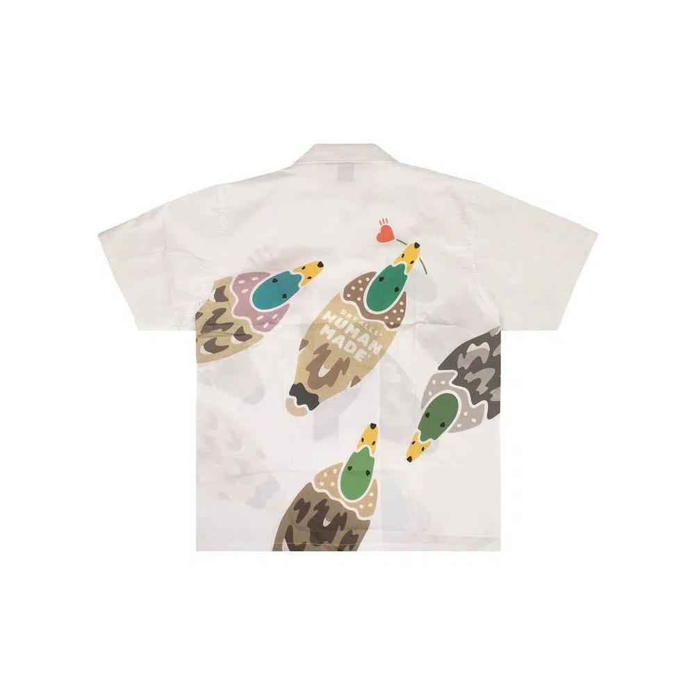 Рубашки на пуговицах Human Made Duck Aloha Button Down Shirt «Белый» 2