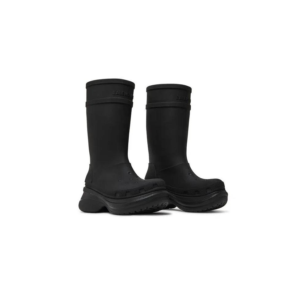Ботинки Crocs x Balenciaga Clog Boot 2.0 'Black' 8