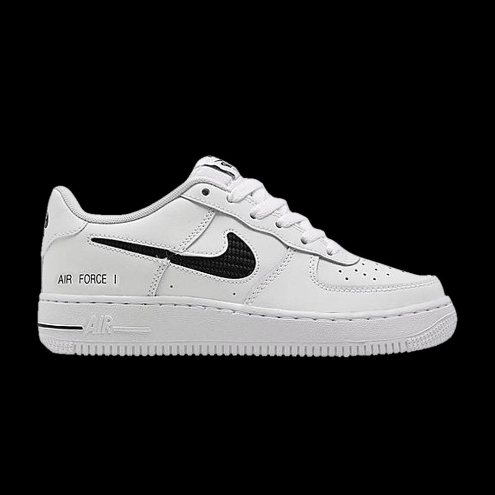 Кроссовки Nike Air Force 1 '07 GS 'White Black' 1