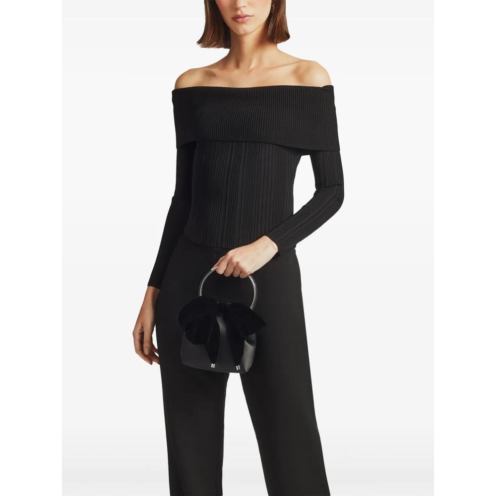 Атласная сумка Bon Bon с бантом 2