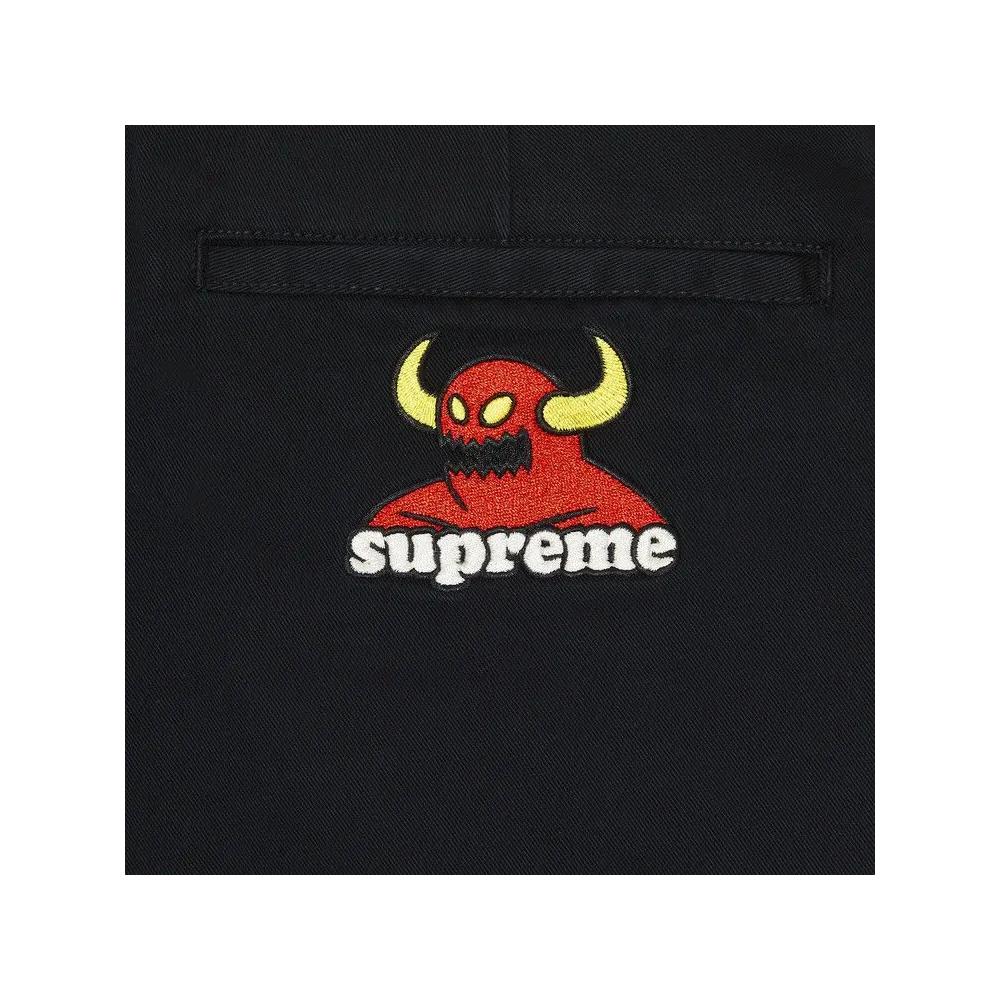 Брюки Supreme x Toy Machine Work Pant 'Black' 3