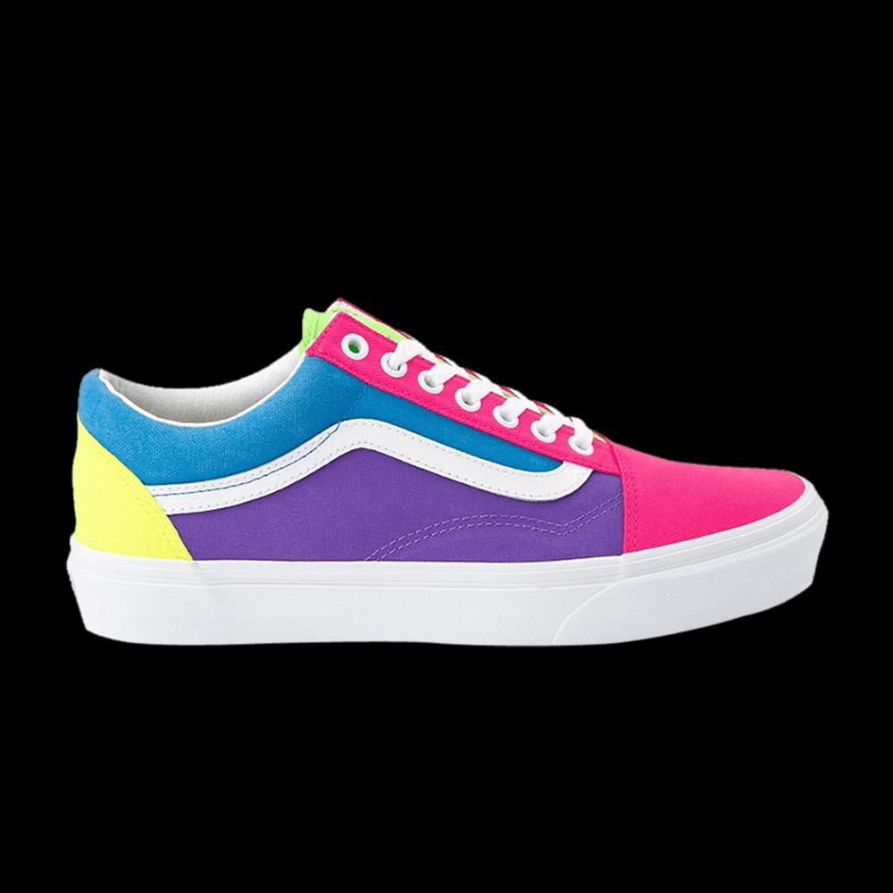 Лайфстайл Vans Old Skool Kids 'Color Block' 1