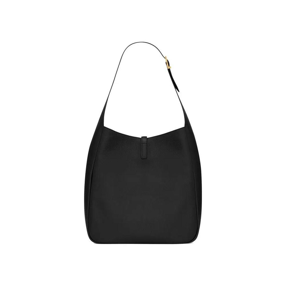 Сумки через плечо Saint Laurent Large Le 5 à 7 Leather Shoulder Bag 'Black' 2