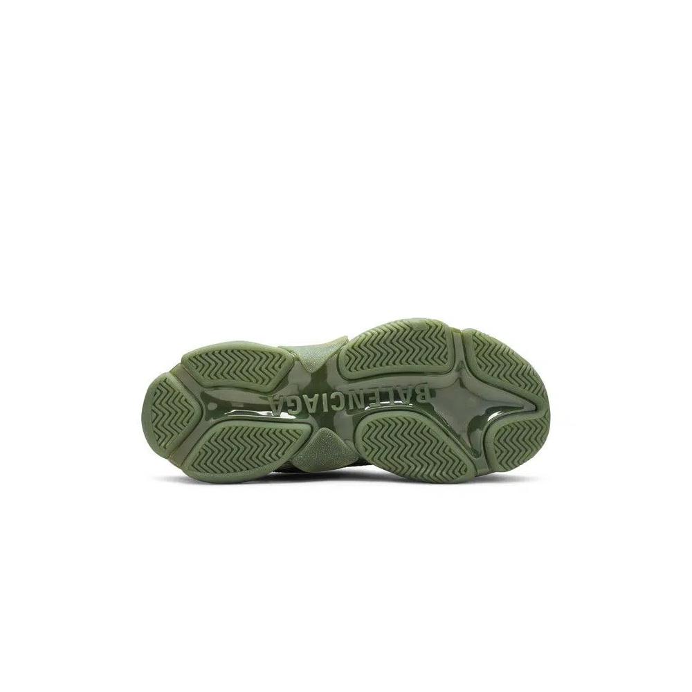 Кроссовки Balenciaga Triple S Sneaker 'Clear Sole - Green' 4