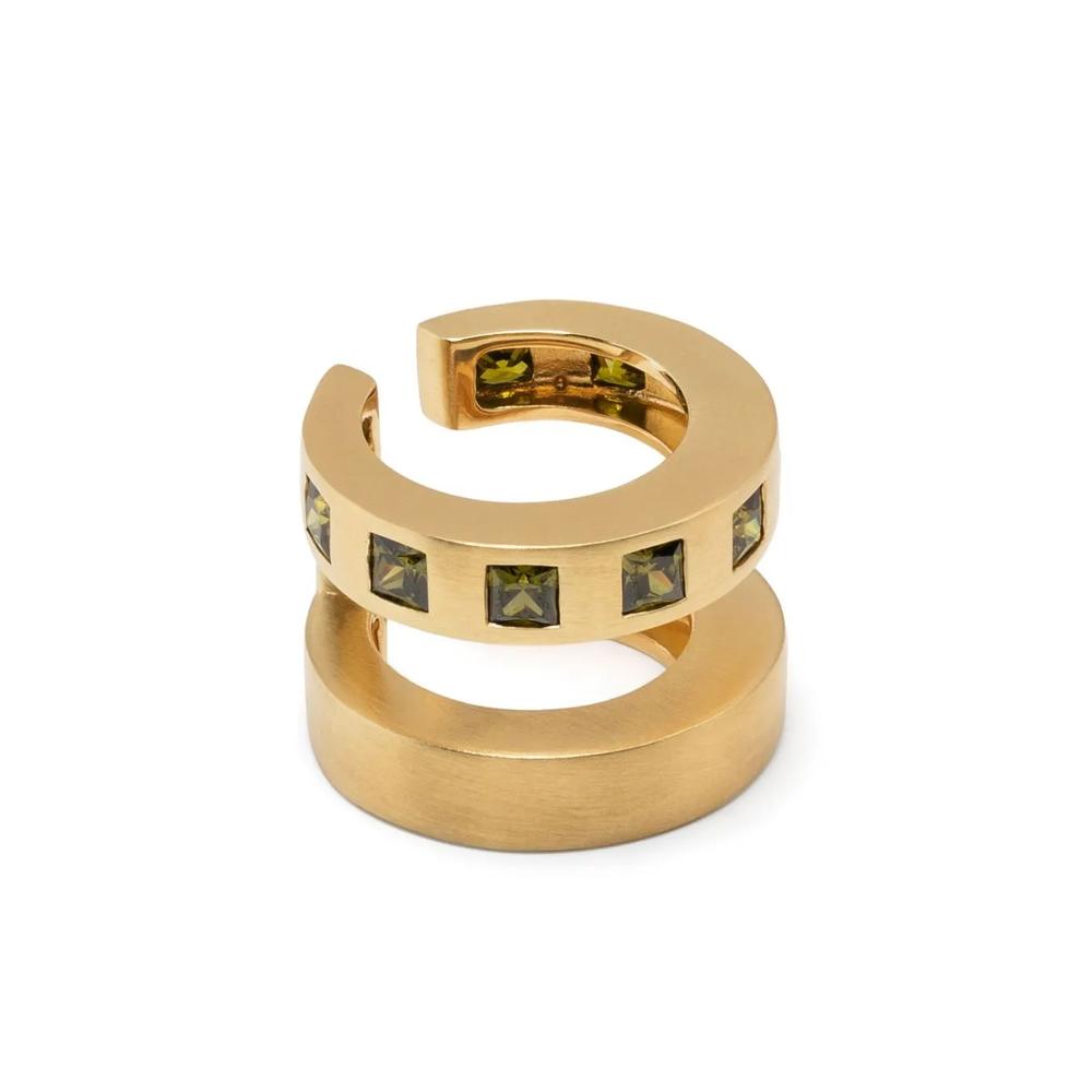 Серьги-каффы Arch Zirconia Double 1