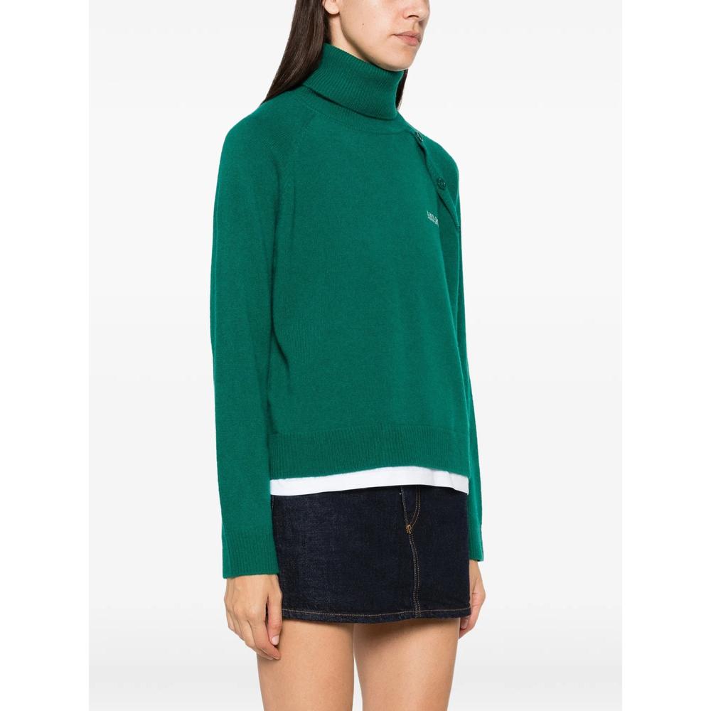 button-detail roll-neck sweater 2