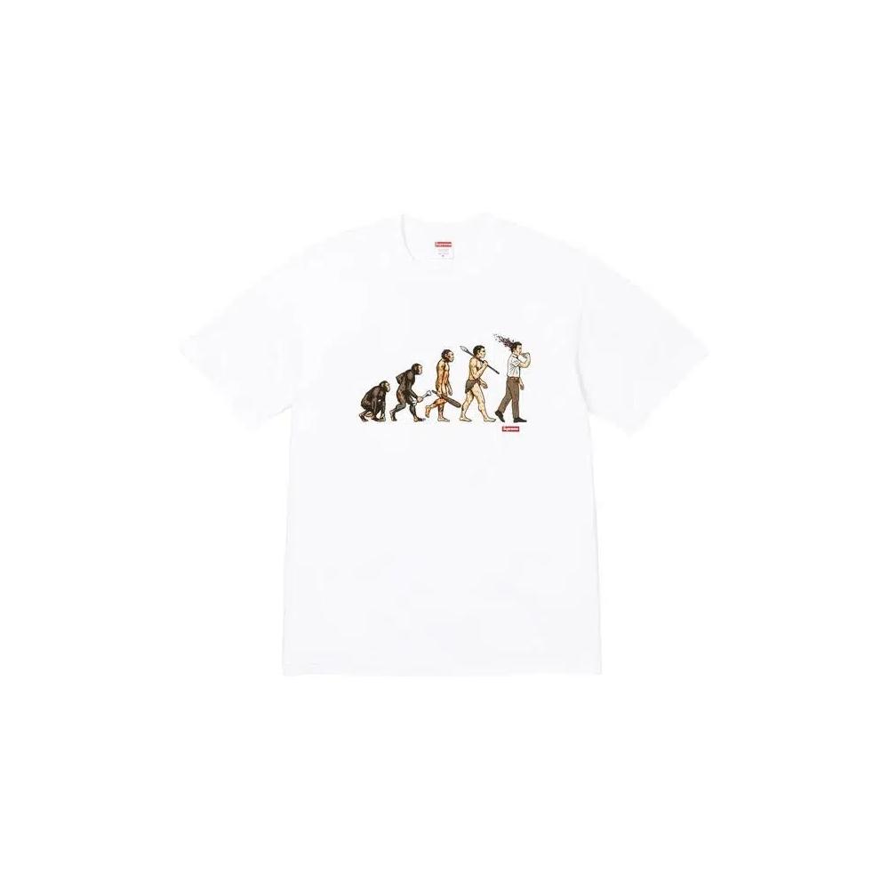 Футболки Supreme Evolution Tee 'White' 1