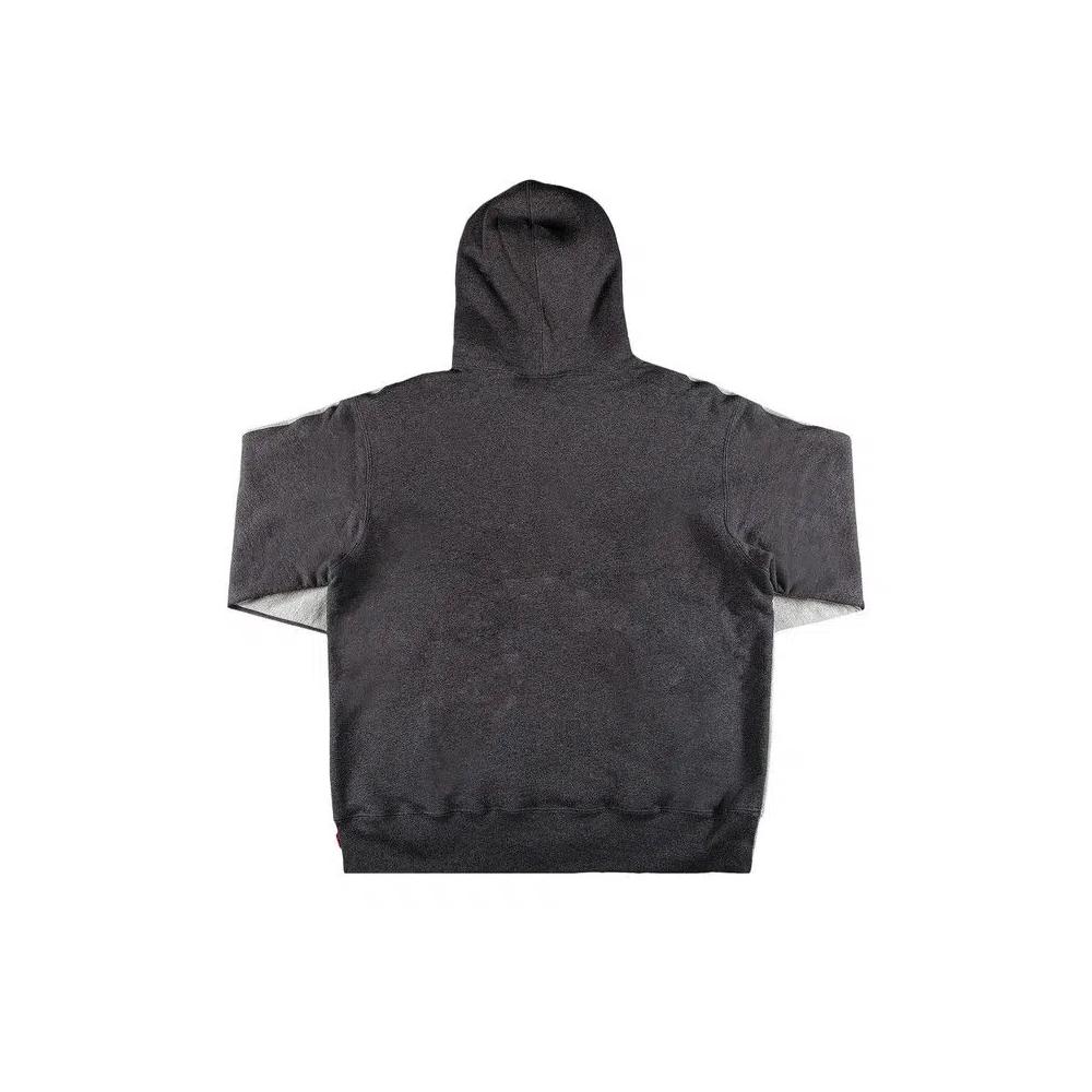 Худи Supreme S Logo Split Hooded Sweatshirt 'Heather Grey' 2