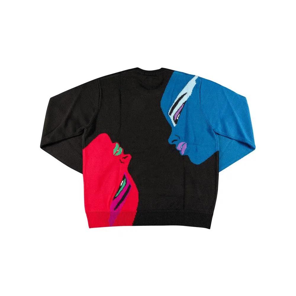 Свитера Supreme Faces Sweater 'Черный' 2