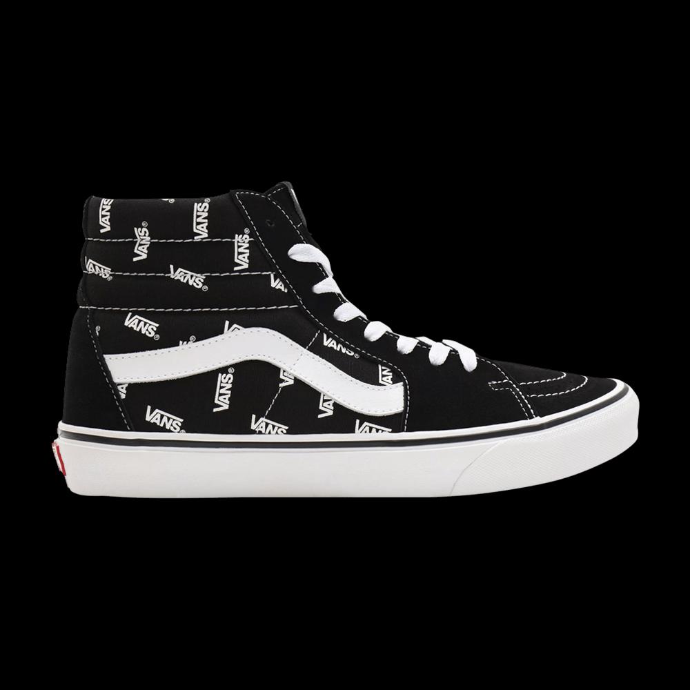 Лайфстайл Sk8-Hi 'Vans Allover Logo - Black' 1