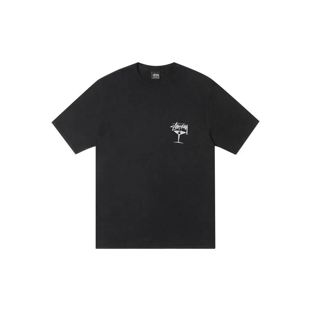 Топы Stussy Martini Tee Pigment Dyed 'Black' 1